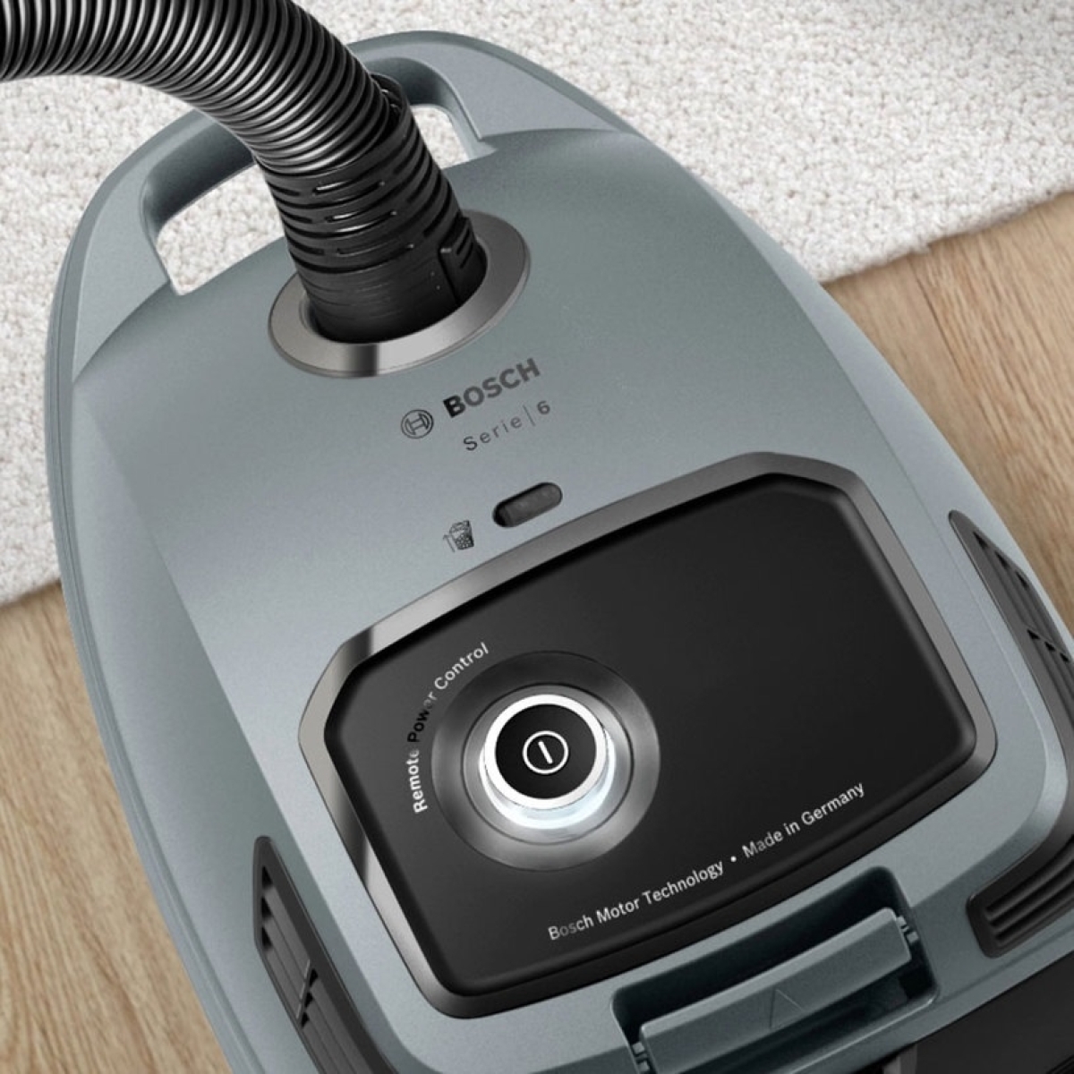 Bosch BGB6X330 Ηλεκτρική Σκούπα 600W με Σακούλα 4lt Γκρι BGB6X330 - Image 2