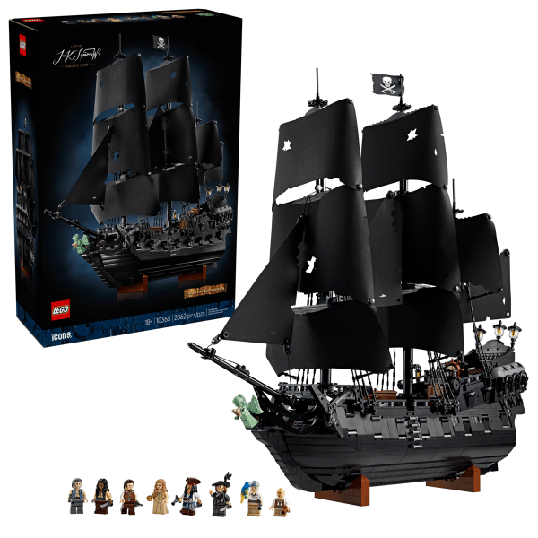LEGO Icons Captain Jack Sparrow's Pirate Ship για 18+ Ετών 2862τμχ 10365