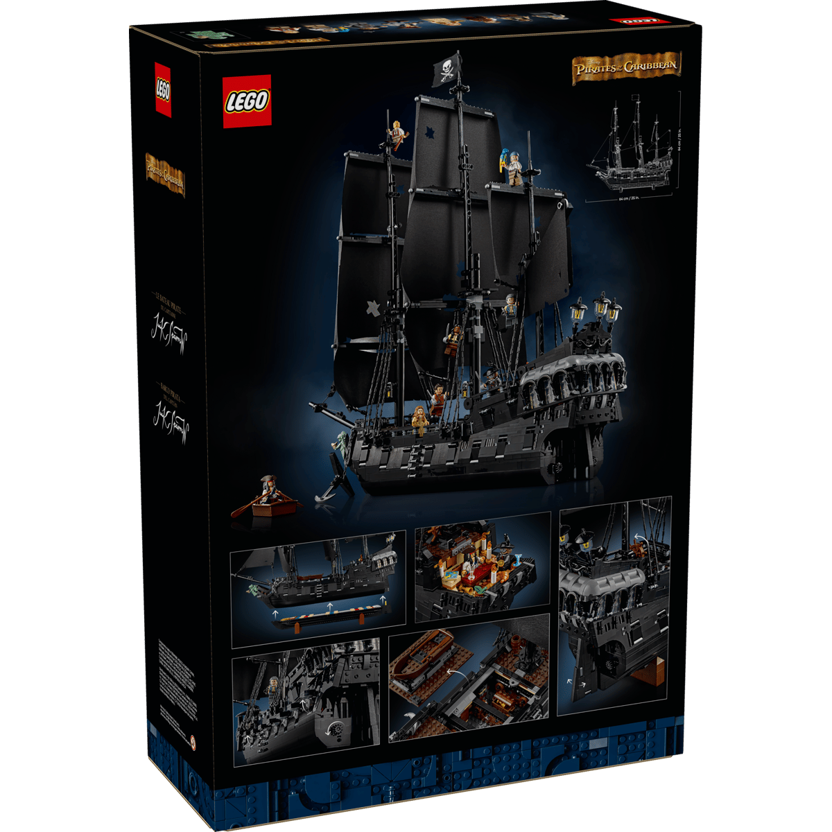 LEGO Icons Captain Jack Sparrow's Pirate Ship για 18+ Ετών 2862τμχ 10365 - Image 3