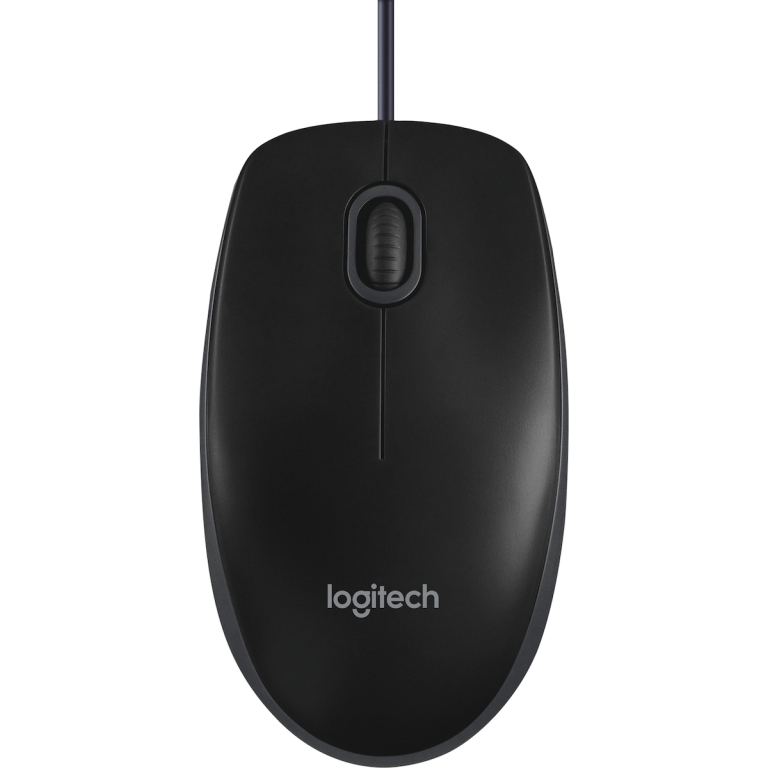 Logitech B100 Ενσύρματο Ποντίκι Μαύρο 910-003357