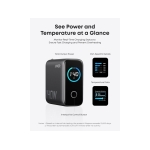 Anker Φορτιστής GaN 1xUSB-A 3xUSB-C 140W 5A και Καλώδιο USB-C Power Delivery Μαύρος - Image 4