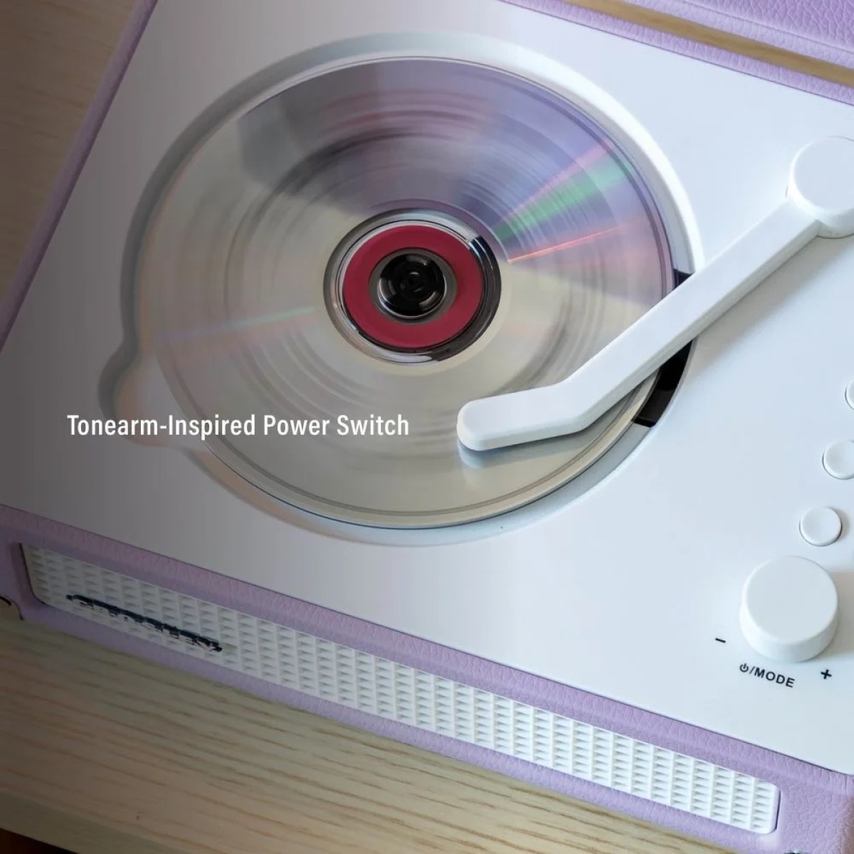 Crosley Cruiser CD player Lavender CR3505A-LN - Image 2