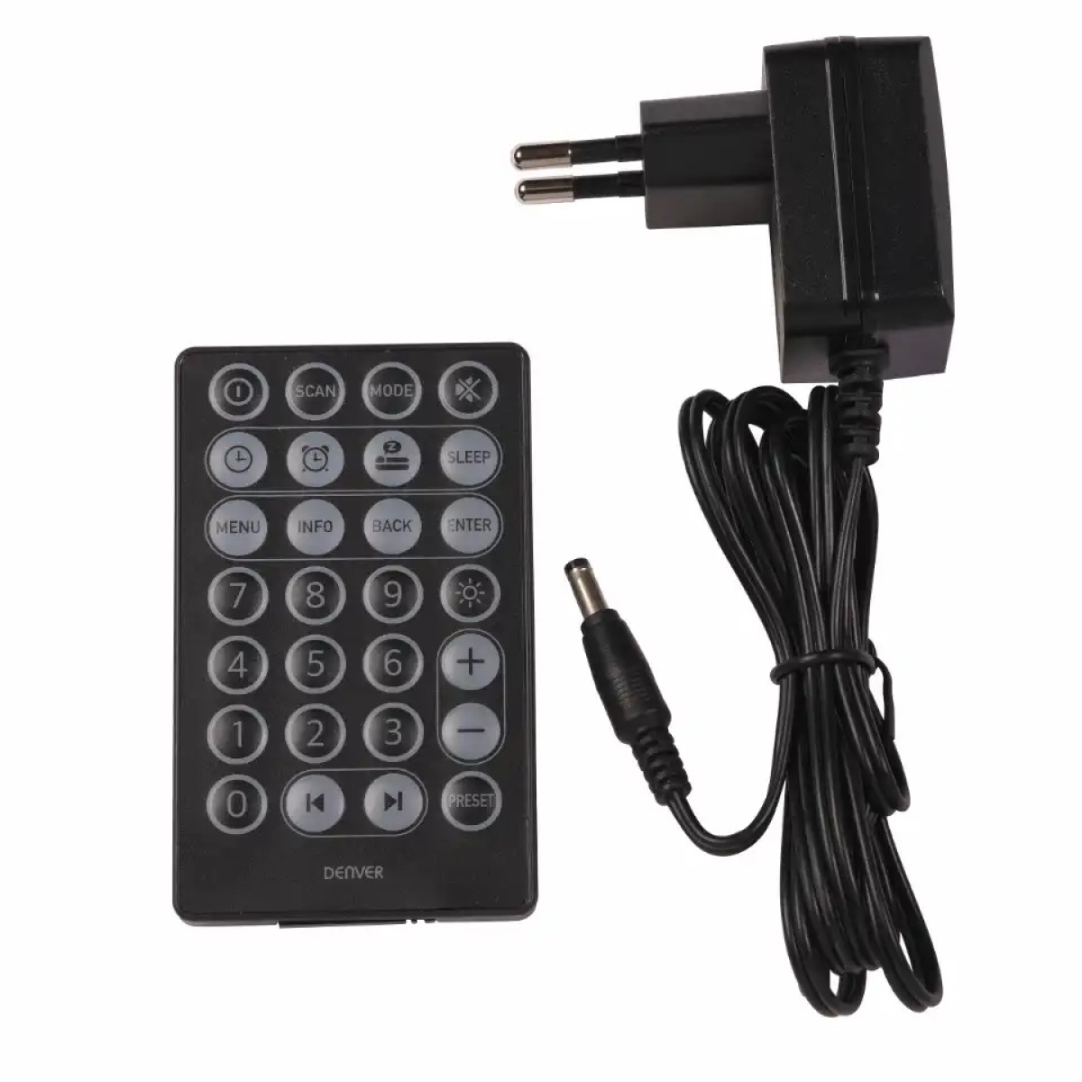 Denver Ραδιόφωνο Ρεύματος DAB+ με Bluetooth Καφέ/Λευκό DAB-48W WHITE - Image 2