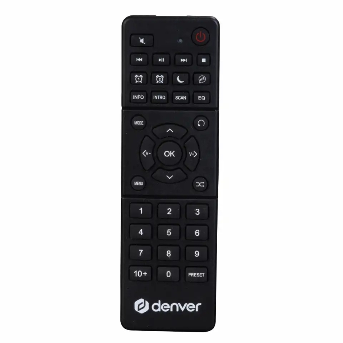 Denver Retro Επιτραπέζιο Ραδιόφωνο Ρεύματος DAB+/FM radio, CD player Καφέ MDA-525LW LIGHT WOOD - Image 4