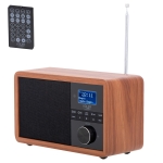 Adler Επιτραπέζιο Ραδιόφωνο Ρεύματος DAB+/FM με Ρολόι και Ξυπνητήρι Καφέ AD_1184 - Image 2