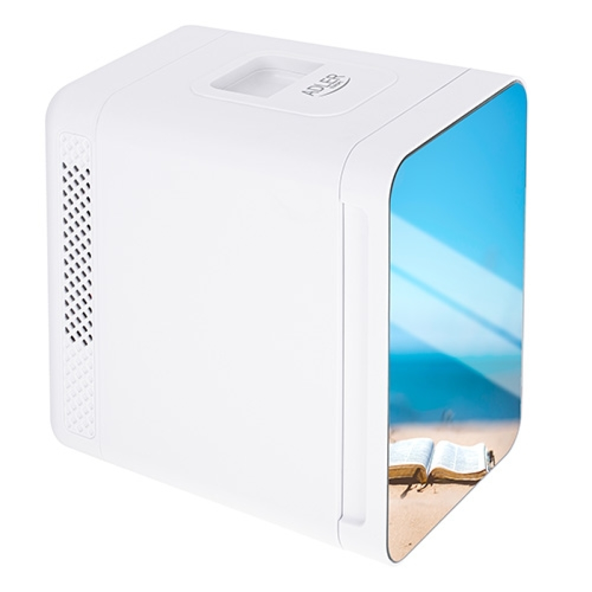 Adler Ηλεκτρικό Mini Ψυγείο 4L με Καθρέφτη Λευκό AD_8085 - Image 2