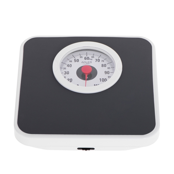 Adler Αναλογική Ζυγαριά Μπάνιου έως 120kg Μαύρη AD_8178