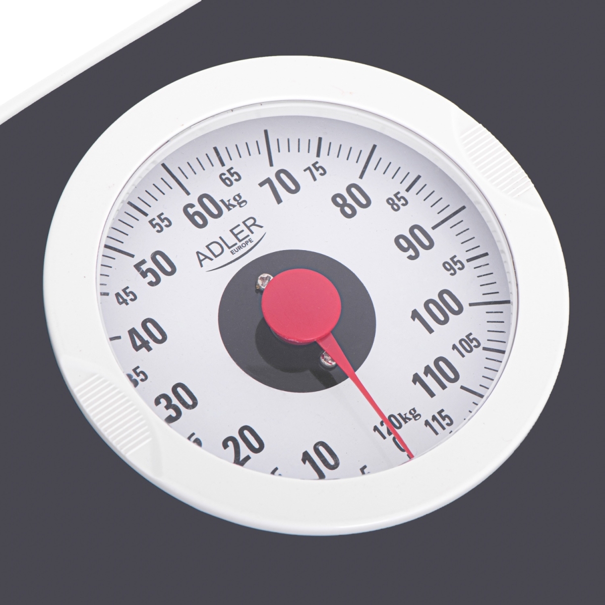 Adler Αναλογική Ζυγαριά Μπάνιου έως 120kg Μαύρη AD_8178 - Image 4