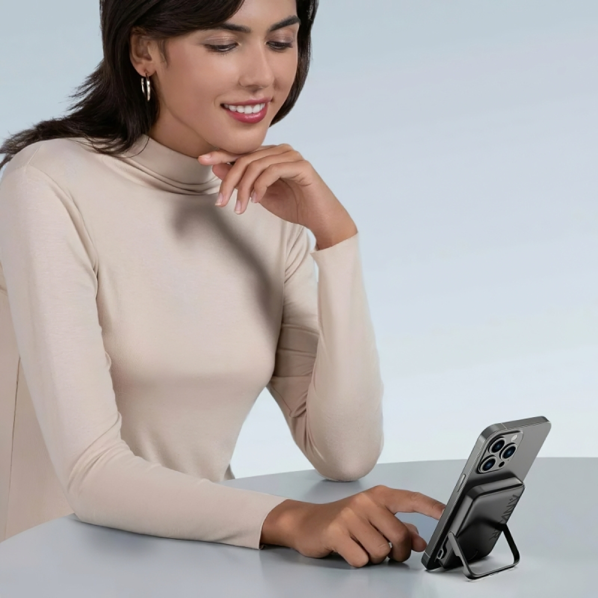 Anker PowerCore MagGo 322 MagSafe Power Bank 5000mAh με Θύρα USB-C Μαύρο - Image 3