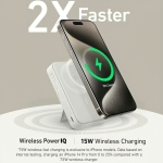 Anker MagGo A1654 MagSafe Power Bank 10000mAh 15W με Θύρα USB-C Λευκό - Image 2