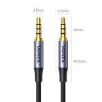 Ugreen Καλώδιο Ήχου TRRS 3.5mm male - 3.5mm male Μαύρο 2m 20782 - Image 4