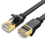 Ugreen Flat U/FTP (STP) Cat.7 (10Gbps) Καλώδιο Δικτύου Ethernet 3m Μαύρο