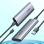 Ugreen CM400 Θήκη για Σκληρό Δίσκο M.2 SATA III με σύνδεση Type-C σε Γκρι χρώμα - Image 3