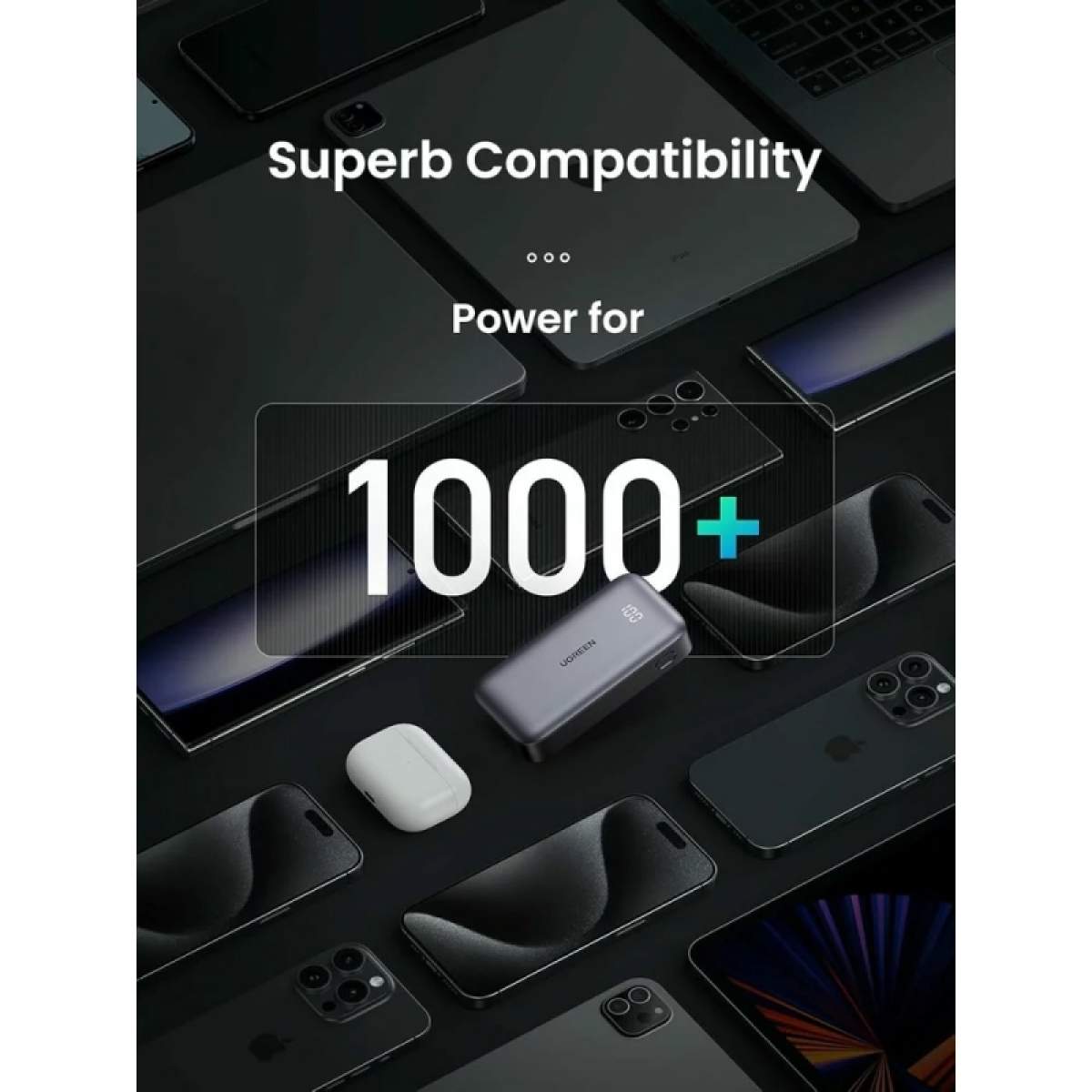 Ugreen PB502 Power Bank 10000mAh 30W με Θύρα USB-A και Θύρα USB-C Power Delivery / Quick Charge 3.0 Γκρι - Image 4