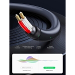 Ugreen Καλώδιο Ήχου 3.5mm female - RCA male Μαύρο 1m 10588 - Image 3