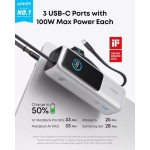 Anker Zolo Power Bank 25000mAh 165W με Θύρα USB-A Ασημί - Image 2