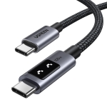 Ugreen LED USB 2.0 Cable USB-C male - USB-C 100W PD Μαύρο 1m 35501 - Image 2