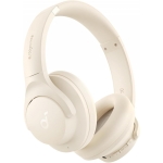 Soundcore by Anker Q20i Ασύρματα / Ενσύρματα Over Ear Ακουστικά με 40 ώρες Λειτουργίας και Quick Charge Λευκά