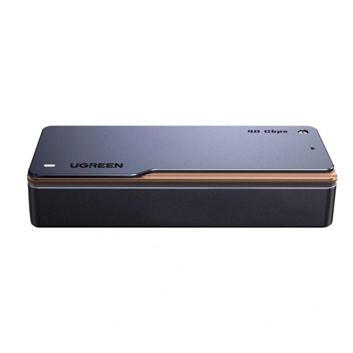 Ugreen D703 Θήκη για Σκληρό Δίσκο M.2 SATA III NVME με σύνδεση SATA / Thunderbolt Μαύρη - Image 4