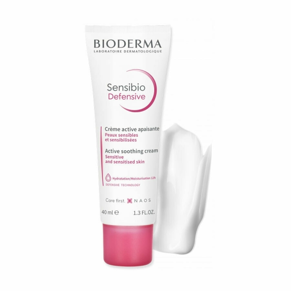 Bioderma Sensibio Defensive Light 24ωρη Ενυδατική Κρέμα Προσώπου 40ml