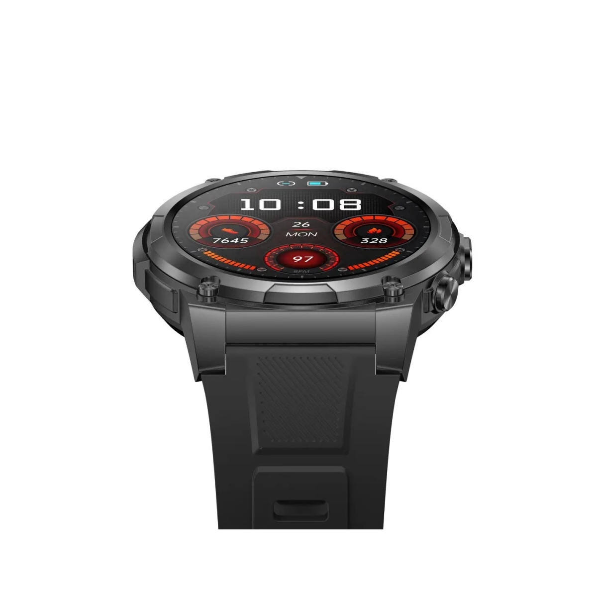 KSIX Smartwatch Explorer 2 GPS, 1.43" AMOLED 5ATM Sports & Health Mode Μαύρο BXSW38N - Image 4