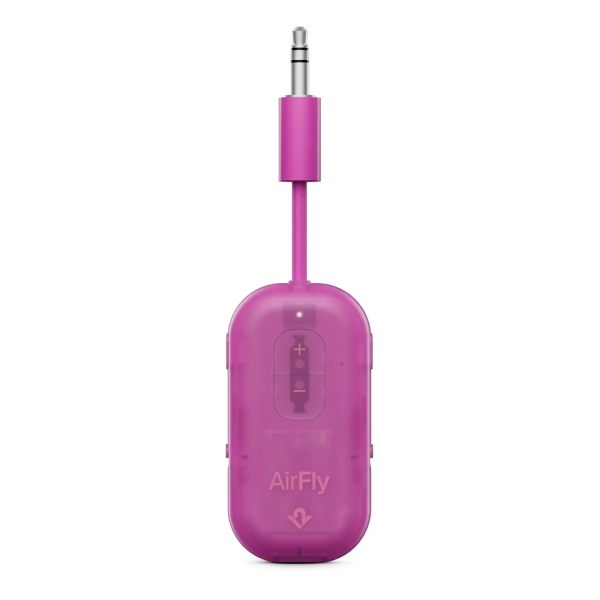 Twelve South AirFly Pro 2 Bluetooth Transmitter Translucent (Fuchsia) TS-2614