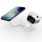 Twelve South ButterFly SE 25W Ασύρματος Φορτιστής 2 Θέσεων iPhone/AppleWatch Συμβατός με Magsafe Translucent (Glacial) TS-2631 - Image 3