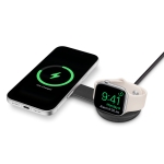 Twelve South ButterFly SE 25W Ασύρματος Φορτιστής 2 Θέσεων iPhone/AppleWatch Συμβατός με Magsafe Translucent (Slate) TS-2632 - Image 3