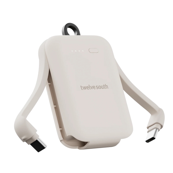 Twelve South PowerClip Compact Power Bank 2000mAh (Dune) TS-2672