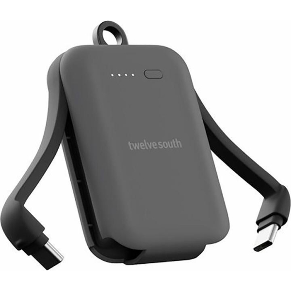 Twelve South PowerClip Power Bank 2000mAh (Slate) TS-2673