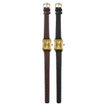 Ρολόι Χειρός Ορθογώνιο Χρυσό 19x21mm 4teen4ty 401006 - 1 τμχ