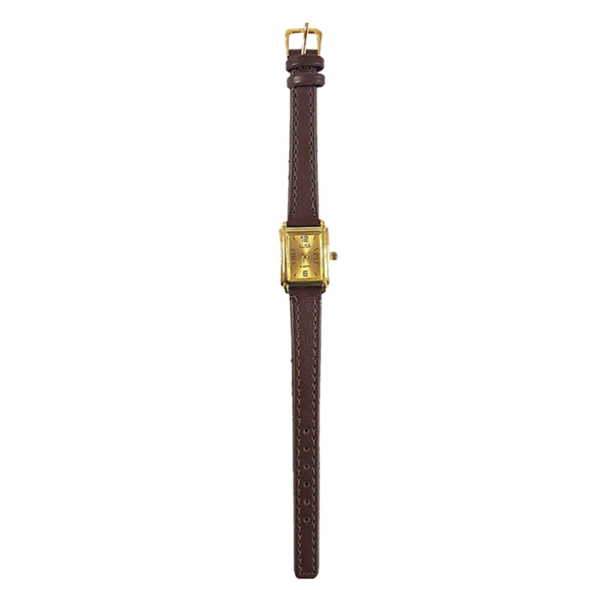 Ρολόι Χειρός Ορθογώνιο Χρυσό 19x21mm 4teen4ty 401006 - 1 τμχ - Image 2