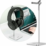 Ugreen Βάση για Ακουστικά και Headset Adjustable Headphone Stand Bracket - Ασημί (80701) - Image 4