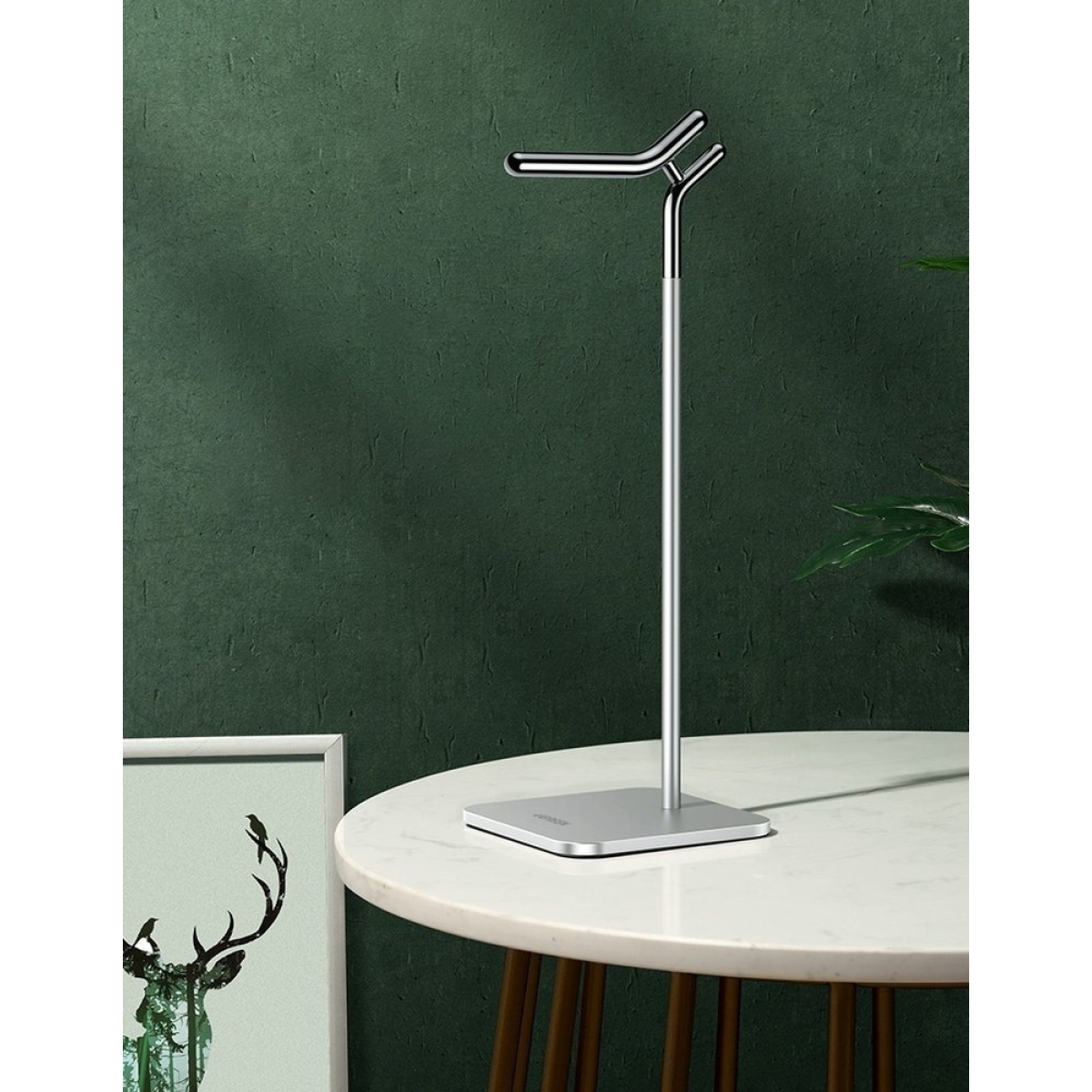 Ugreen Βάση για Ακουστικά και Headset Adjustable Headphone Stand Bracket - Ασημί (80701) - Image 2