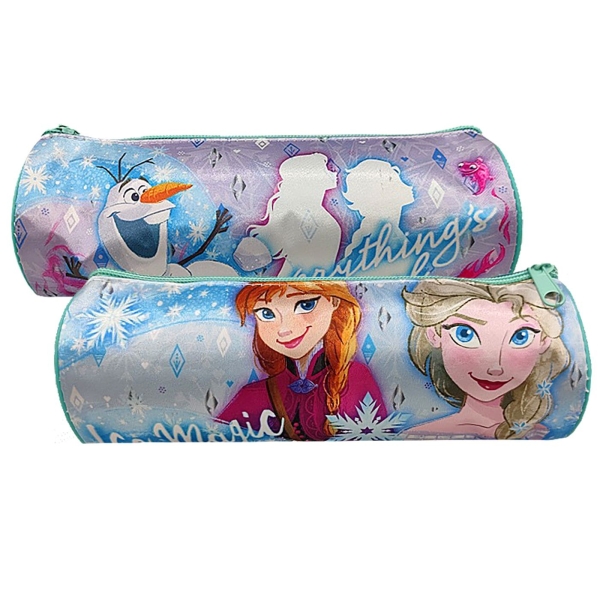 Κασετίνα Βαρελάκι Frozen 23x8cm Disney L010-97232 - 1 τμχ
