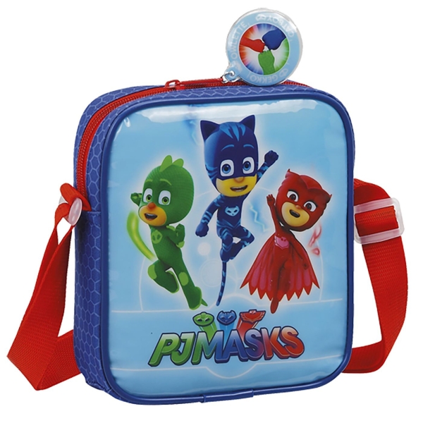 Τσαντάκι Κρεμαστό Ώμου pj Masks 18x16x4cm Pj Masks 611711222 - 1 τμχ