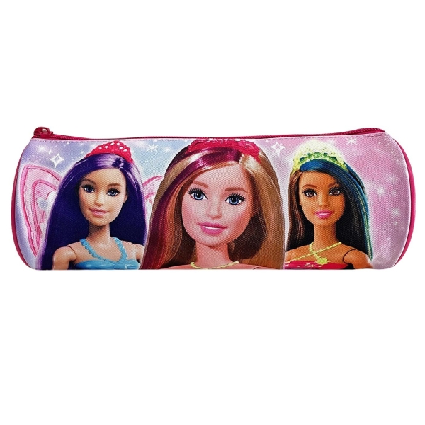 Κασετίνα Βαρελάκι Barbie 23x8cm Barbie 1010E-1453 - 1 τμχ