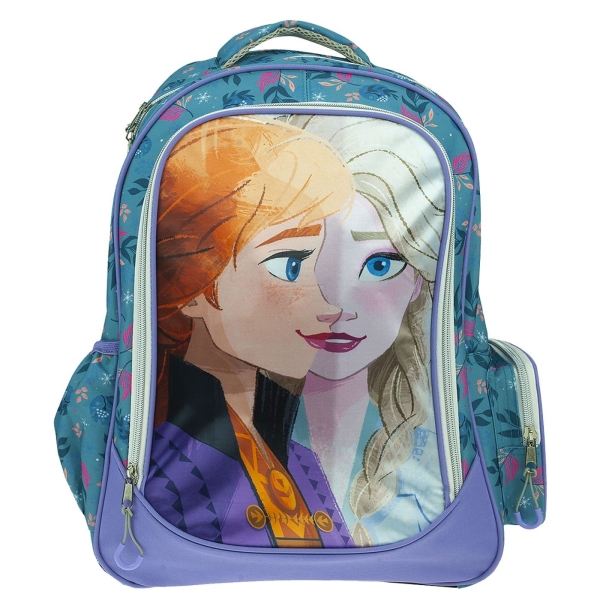 Τσάντα Δημοτικού Οβάλ Frozen 46x35x20cm Gim 341-68031 - 1 τμχ