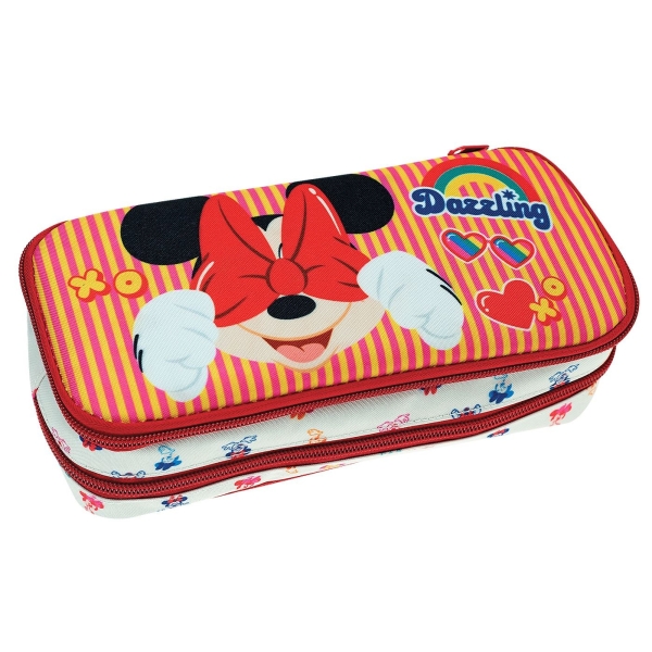 Κασετίνα Οβάλ Minnie 23,5x10,5x6cm Gim - 1 τμχ