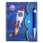Σημειωματάριο με Στυλό Διάστημα 18x15cm JustNote 703387 - 1 τμχ - Image 2