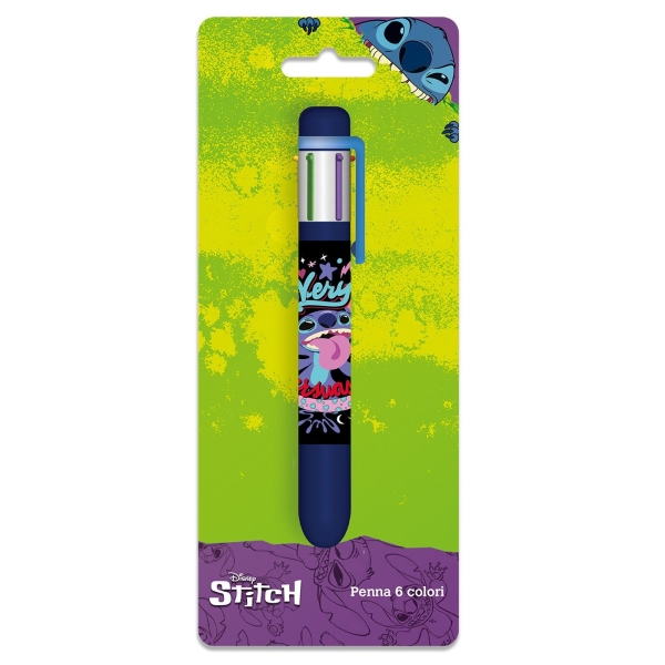 Στυλό 6 Χρωμάτων Lilo & Stitch  Stitch 000564900 - 1 τμχ