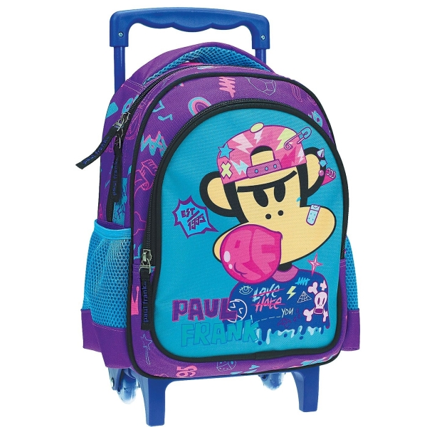 Τσάντα Τρόλευ Νηπίου Ανατομική Πλάτη Paul Frank Bubble 35x25x15cm Gim 346-80072 - 1 τμχ