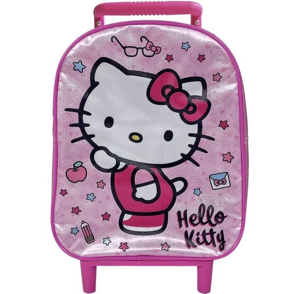 Τσάντα Τρόλευ Νηπίου Hello Kitty 29cm Hello Kitty 1000ET28-4230 - 1 τμχ