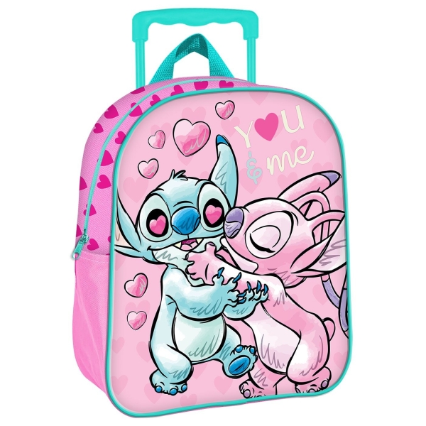 Τσάντα Τρόλευ Νηπίου Stitch 32x27x12cm Stitch 1000ET28-4238 - 1 τμχ