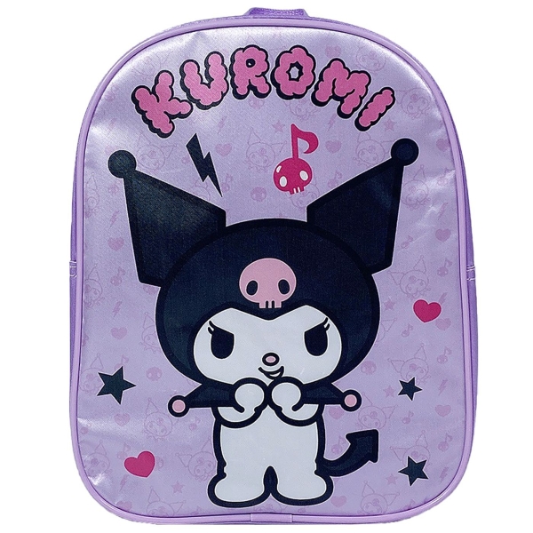 Τσάντα Πλάτης Νηπίου Kuromi 29cm Kuromi 1000E28-4251 - 1 τμχ
