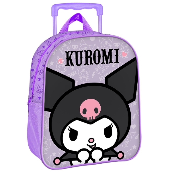 Τσάντα Τρόλευ Νηπίου Kuromi 32x27x12cm Kuromi 1000ET28-4251 - 1 τμχ