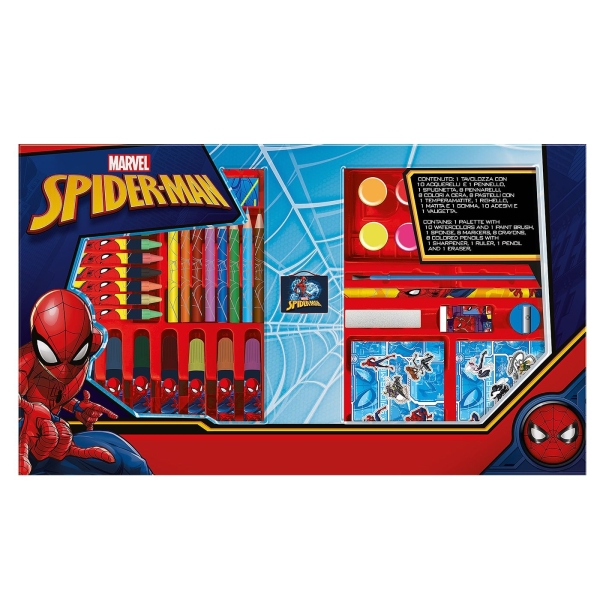 Σετ Ζωγραφικής 52τεμ. Spiderman 45x26x3cm		 Spiderman - 1 τμχ