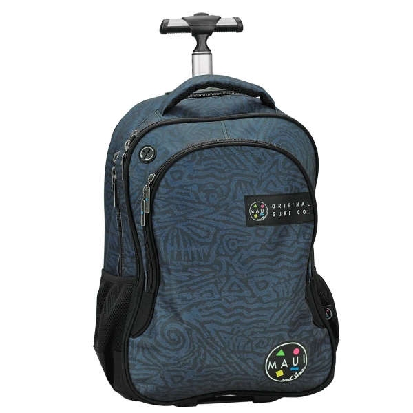 Τρόλευ Τσάντα Maui Black Ocean 48x33x28cm 30lt Gim 339-22074 - 1 τμχ