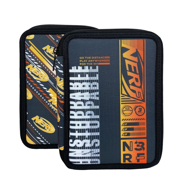 Κασετίνα Διπλή Γεμάτη Nerf Universe 18x15x4cm Gim 336-37100 - 1 τμχ
