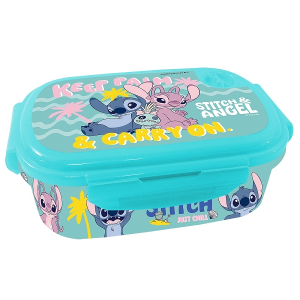 Δοχείο Φαγητού Πλαστικό pp Stitch 19x13x7cm 900ml Stitch 4436-5421 - 1 τμχ